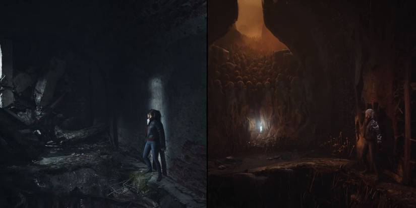 Split Screen gameplay in The Medium