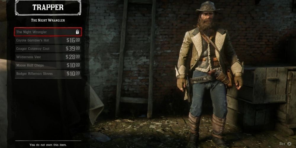 Red Dead Online: The Night Wrangler Outfit Screenshot