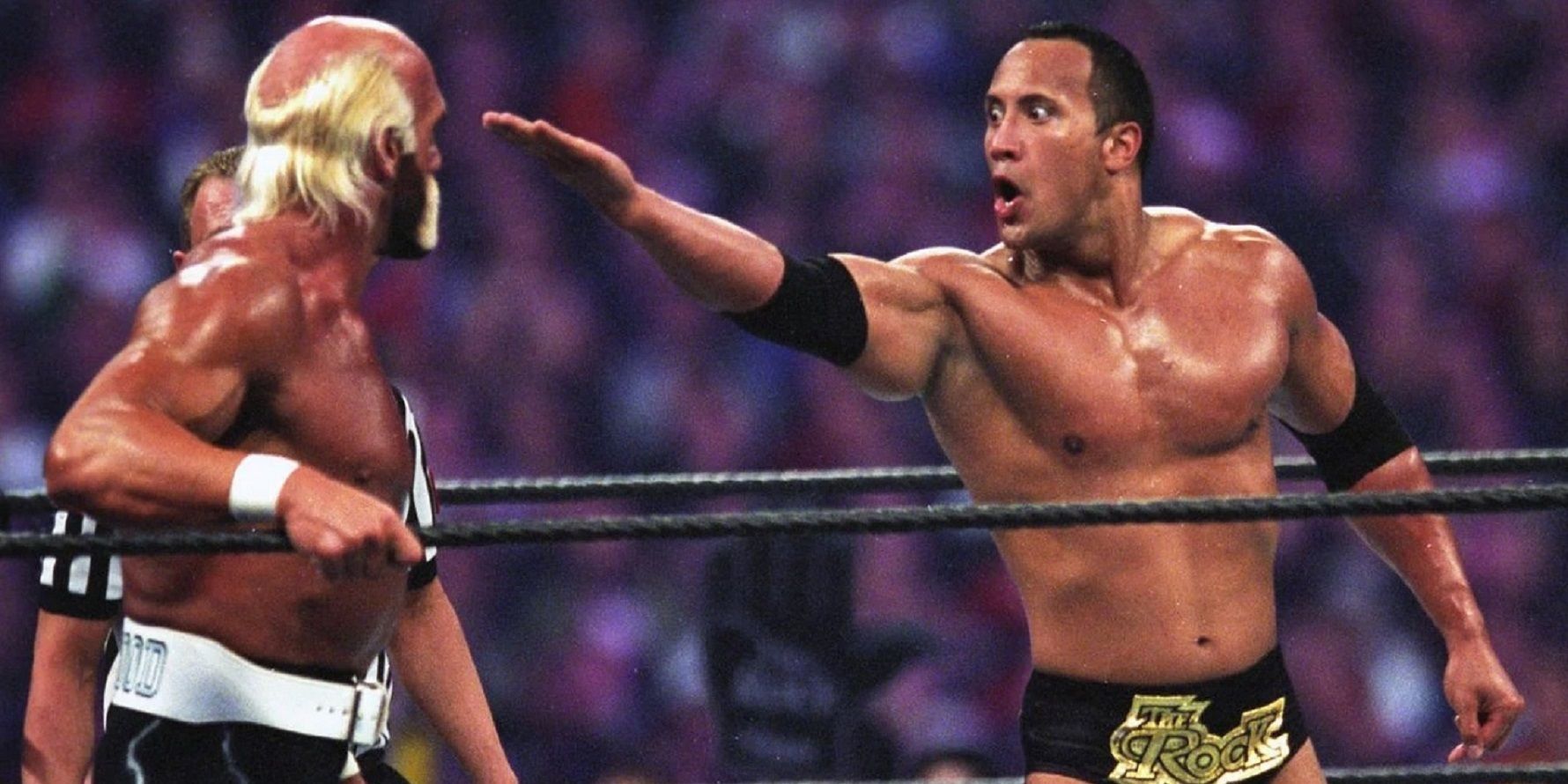 The Rock vs. Hulk Hogan From Wrestlemania 18