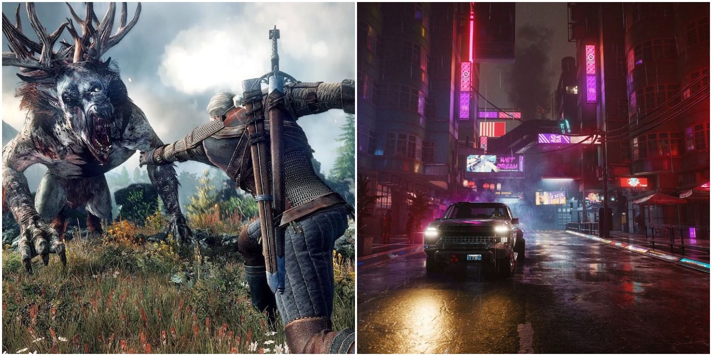 The Witcher 3 and Cyberpunk 2077