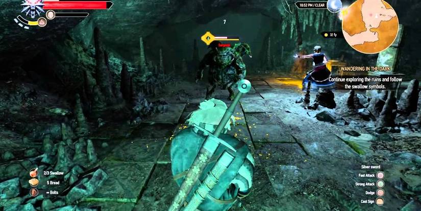 The Witcher 3 gargoyle