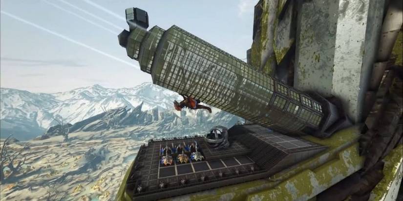 ARK Survival Evolved Base Build "Tilted Skyscraper" by Sven P