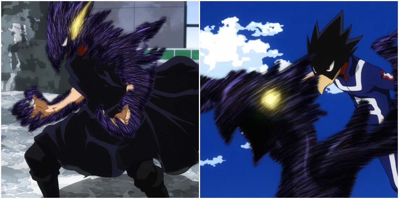 Tokoyami Training To Use Dark Shadow in My Hero Academia