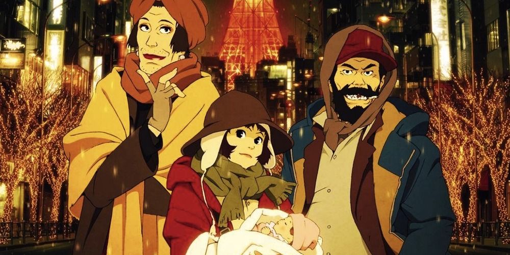 Tokyo Godfathers film poster