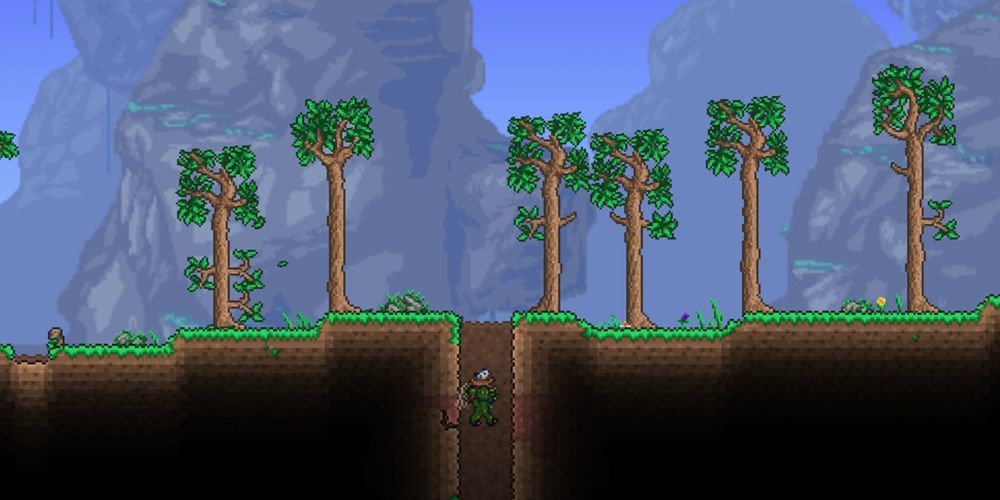 Trees Must Be Felled For The Player To Progress In Terraria