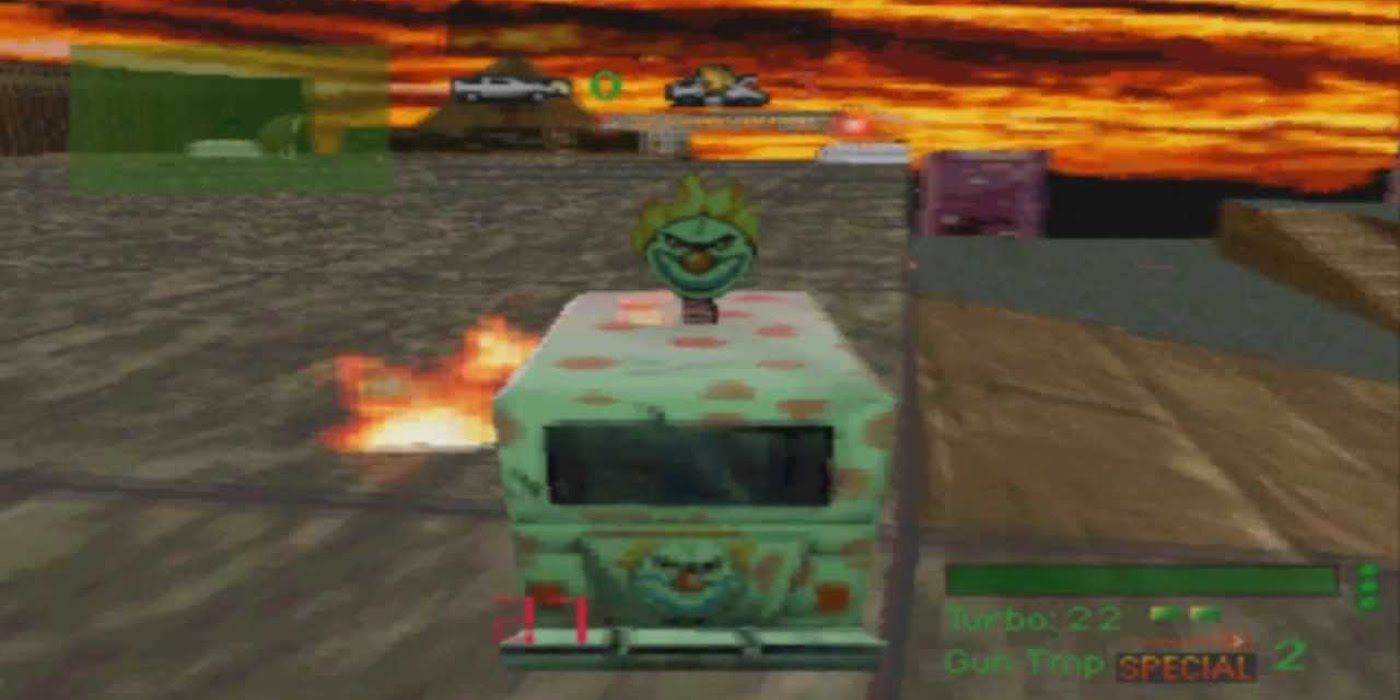 Twisted metal PS1 sweet tooth