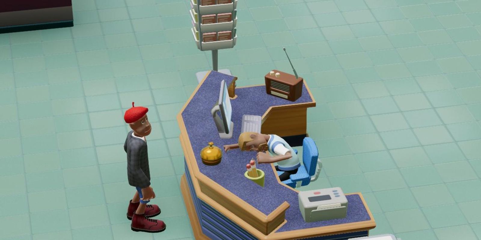 Two Point Hospital Tired Staff Stamina