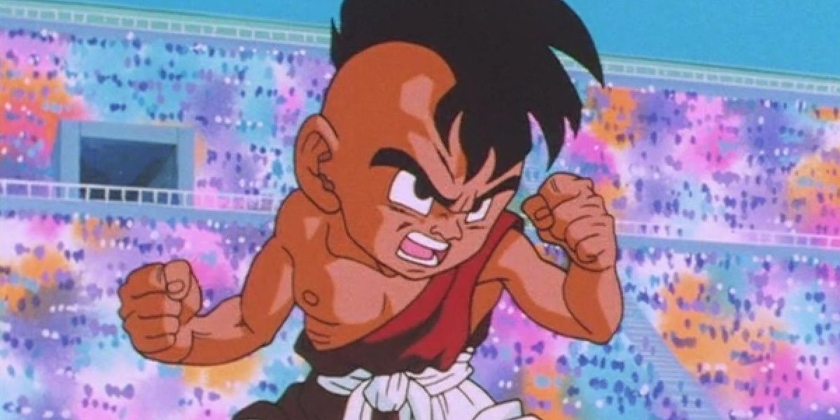 Uub fights Goku in Dragon Ball Z