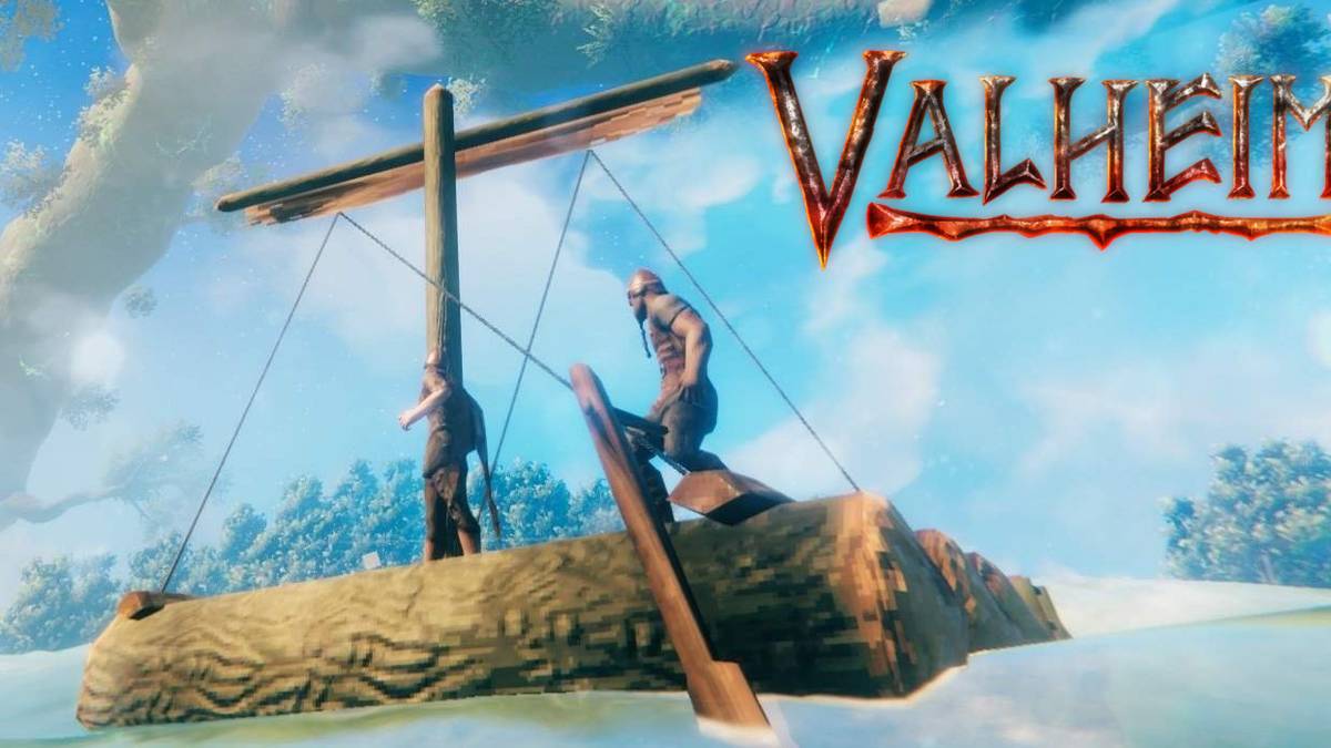 How to craft a raft in Valheim and sail it