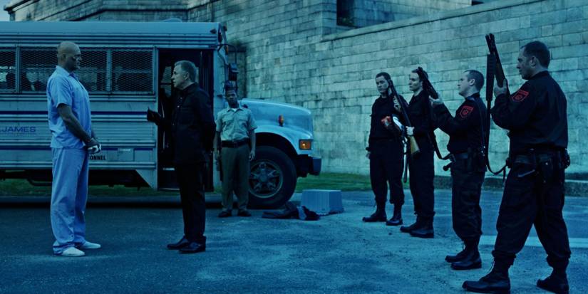 Vince Vaughn and Don Johnson in Brawl in Cell Block 99