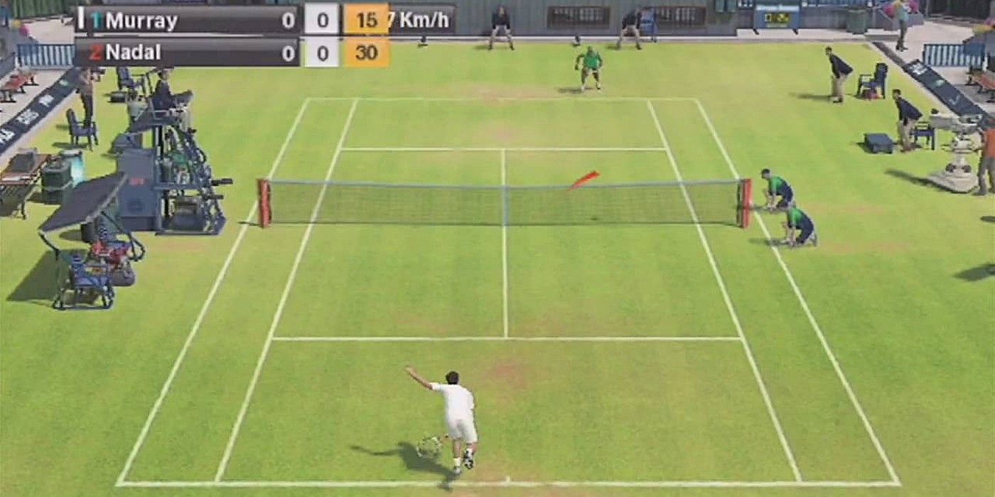 Virtua Tennis 2009 Wii Motion Plus face off