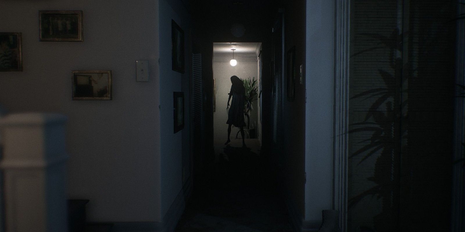Враг, стоящий в коридоре от Visage