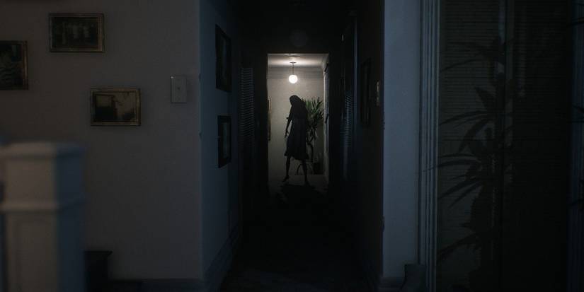 Enemy Standing In Hallway From Visage