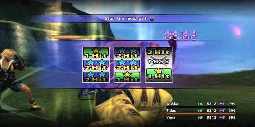 Wakka's Attack Reels in Final Fantasy X