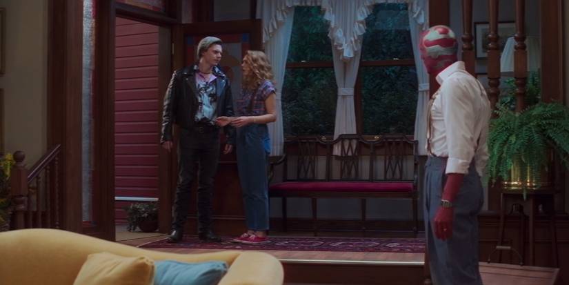 WandaVision family complete with Evan Peters as Pietro Maximoff X-Men