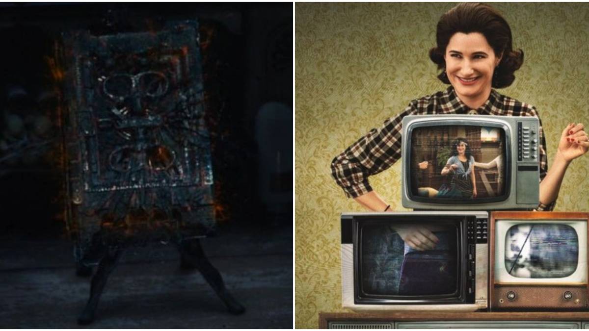 wandavision book and agnes