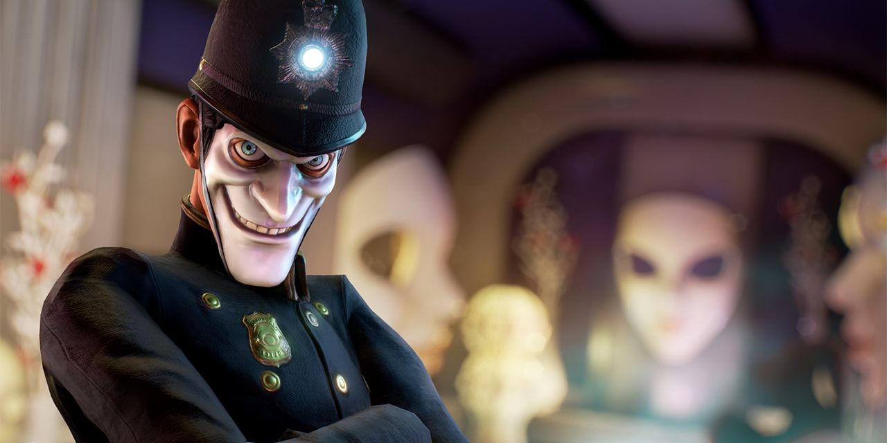 We Happy Few officer smiling
