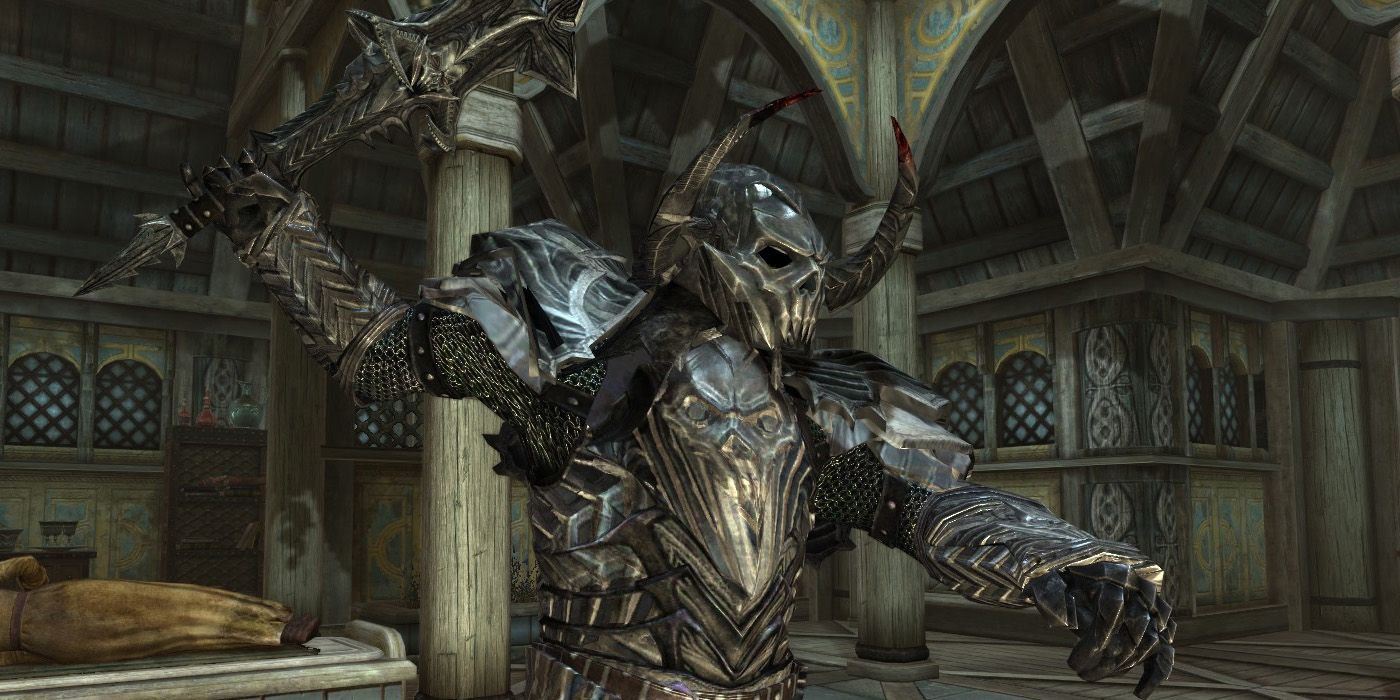Wearing the Mace - Skyrim Mace of Molag Bal Facts