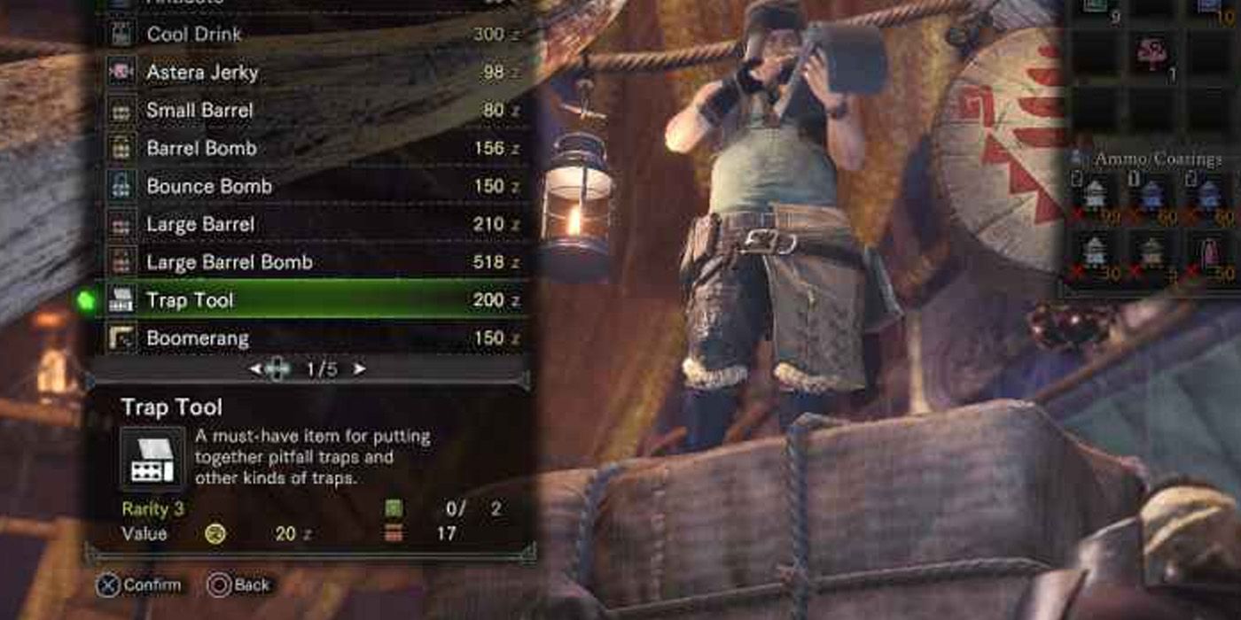 Monster Hunter World: Everything You Need To Know About The Trap Tool