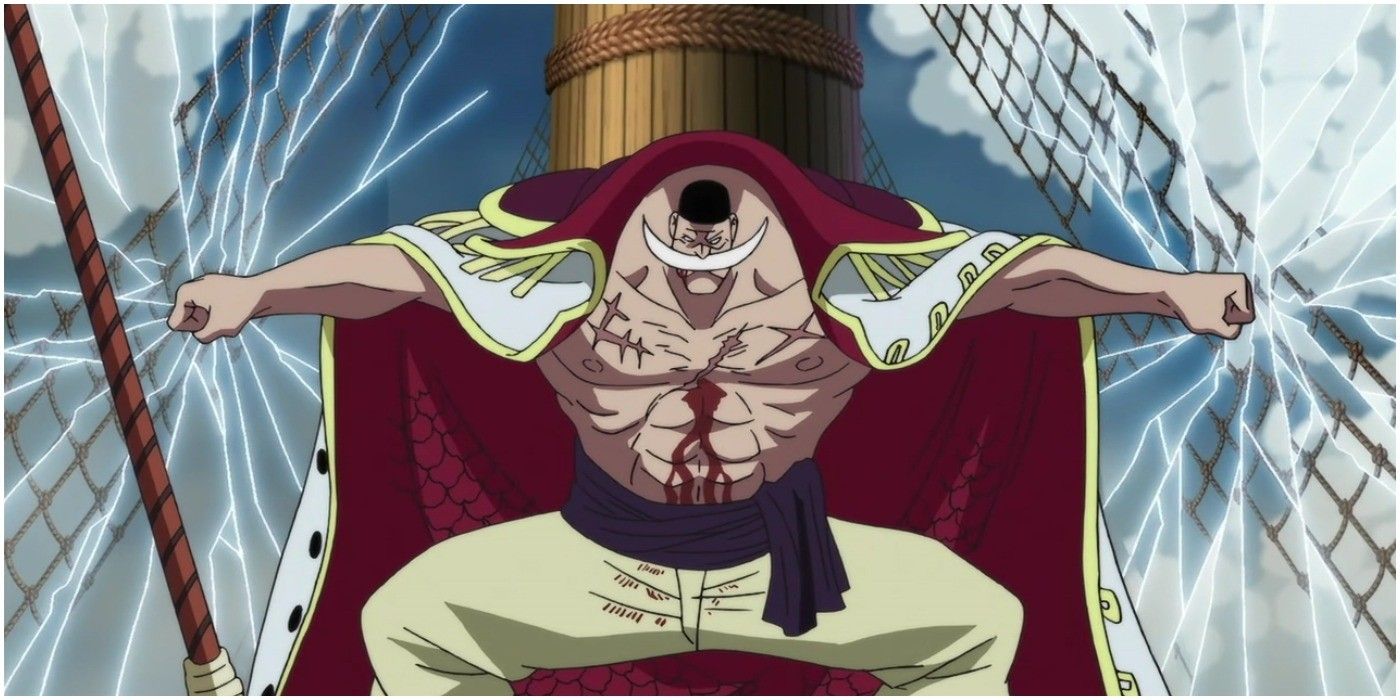 Whitebeard's Tremor Fruit Activated In Marineford In One Piece