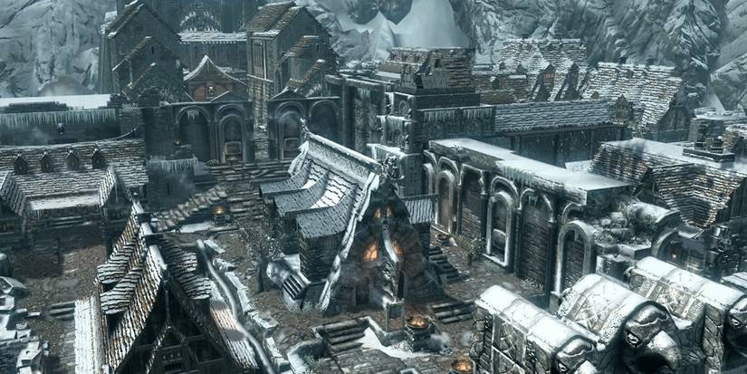 Windhelm is built by Snow Elves - Skyrim Falmer Facts