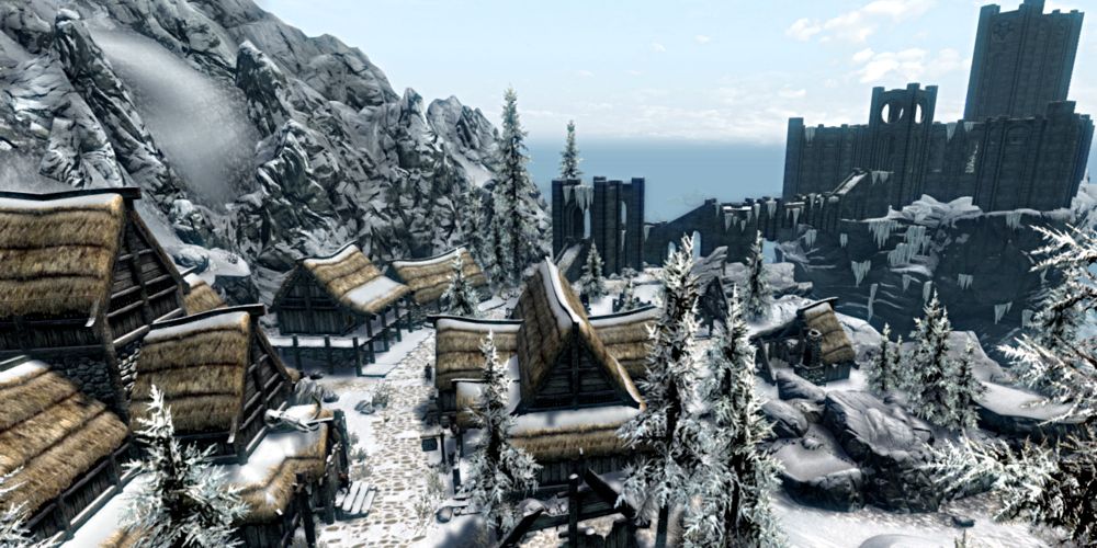 The city of Winterhold