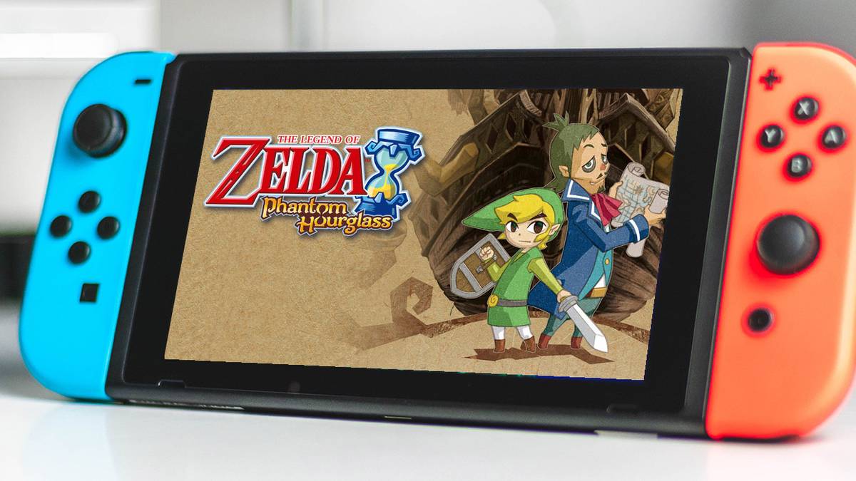 Zelda Phantom Hourglass Switch