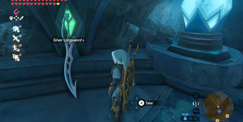 SIlver Longsword in Zora Domain