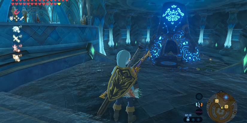 Sheikah Shrine in Zora Domain