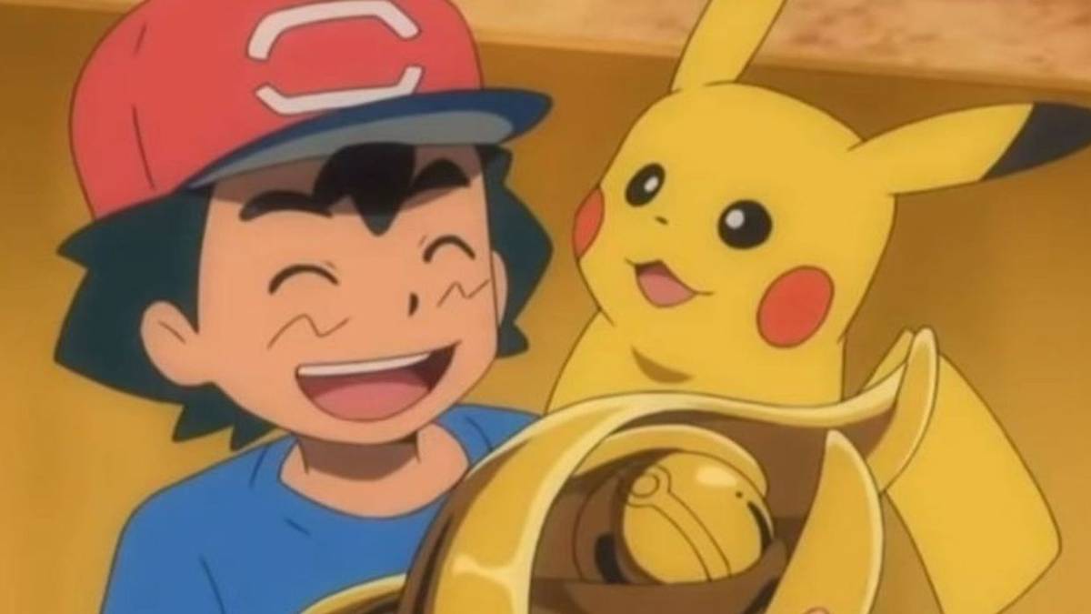 Ash wins the Alola tourney with Pikachu
