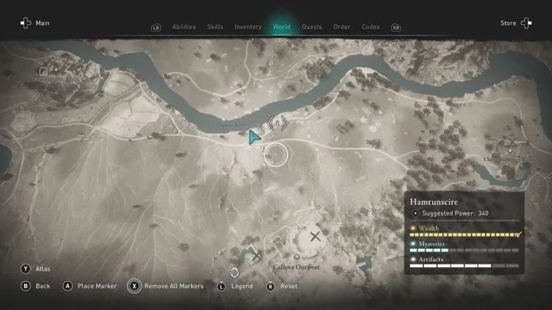 Assassin's Creed Valhalla Dog Fang Location