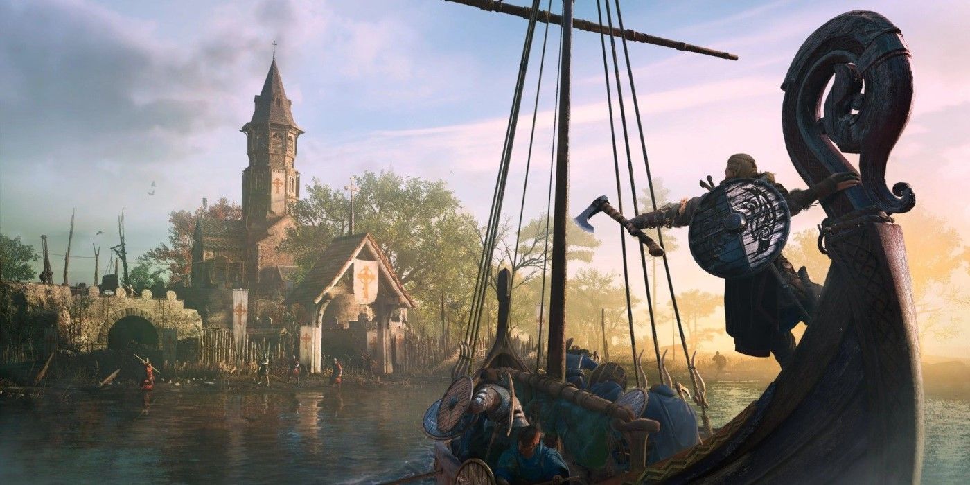 Starting a River Raid in Assassin's Creed Valhalla