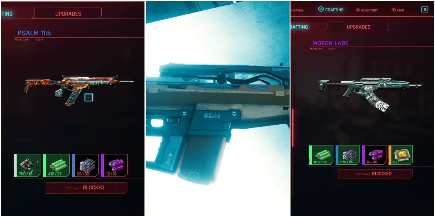 Cyberpunk 2077: Every Iconic Assault Rifle In The Game