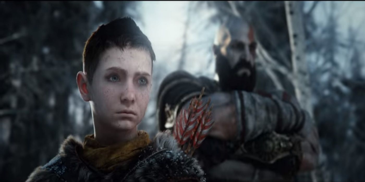 atreus from the cgi god of war commercial