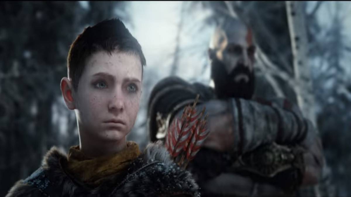 atreus from the cgi god of war commercial