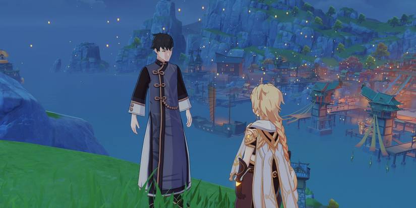 lantern rite festival mountain