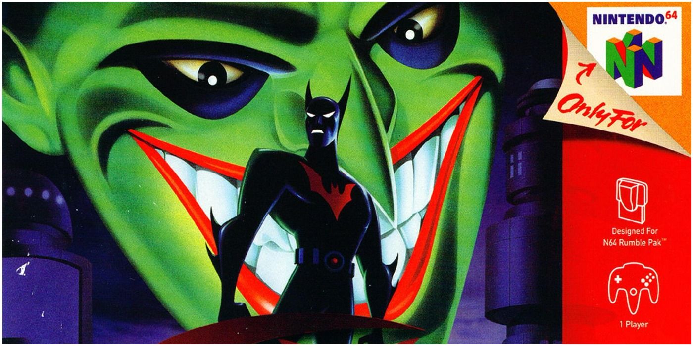batman beyond return of the joker nintendo 64 cover