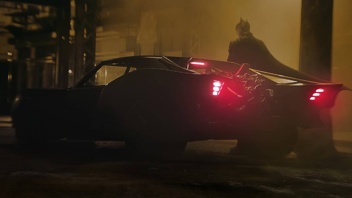 The new Batmobile from The Batman