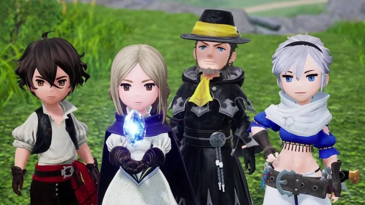 bravely default 2 characters