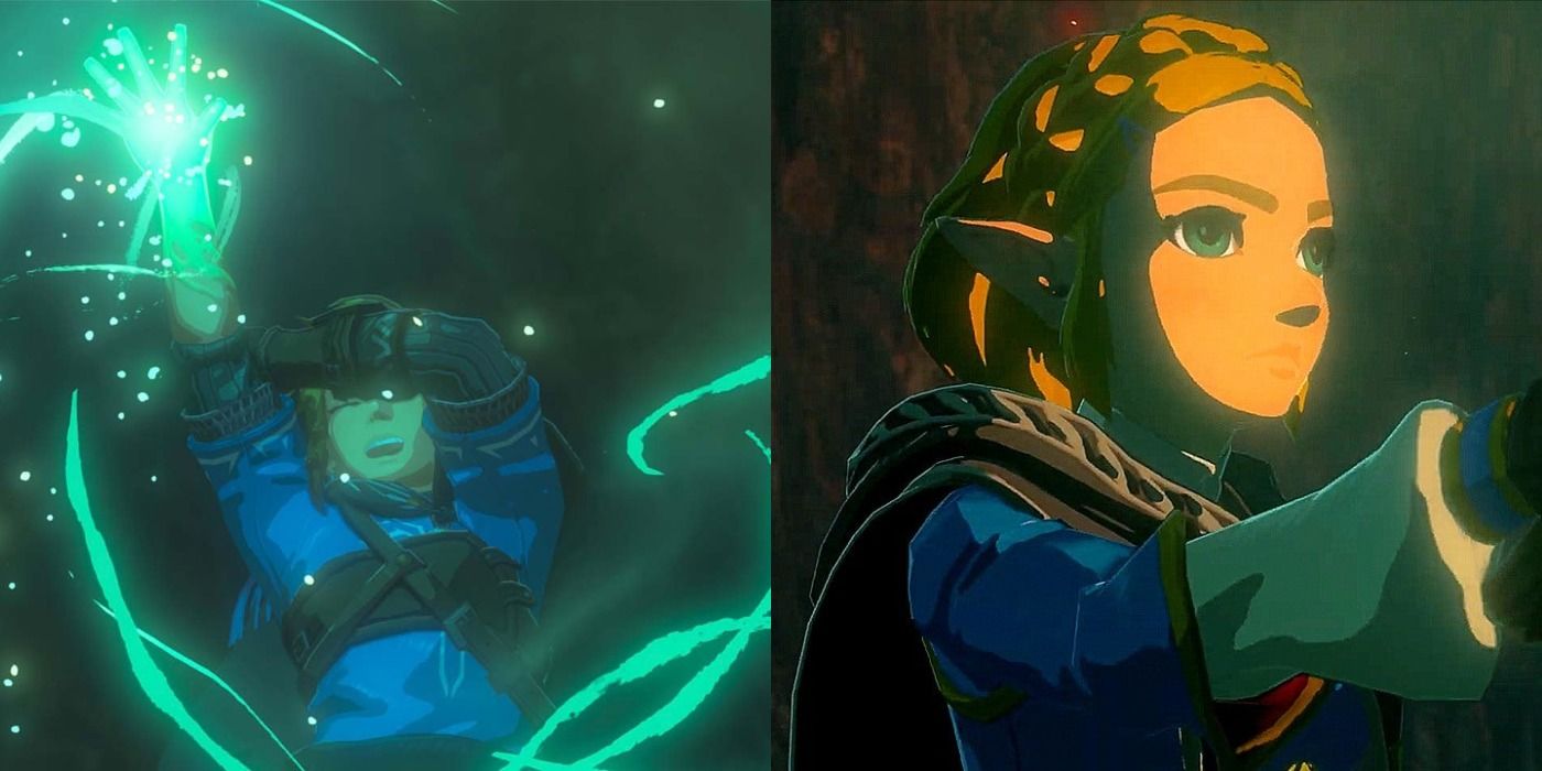 link and zelda in BOTW 2