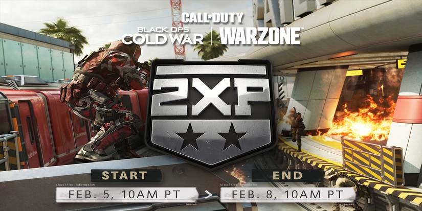 call of duty black ops Cold War double xp weekend poster