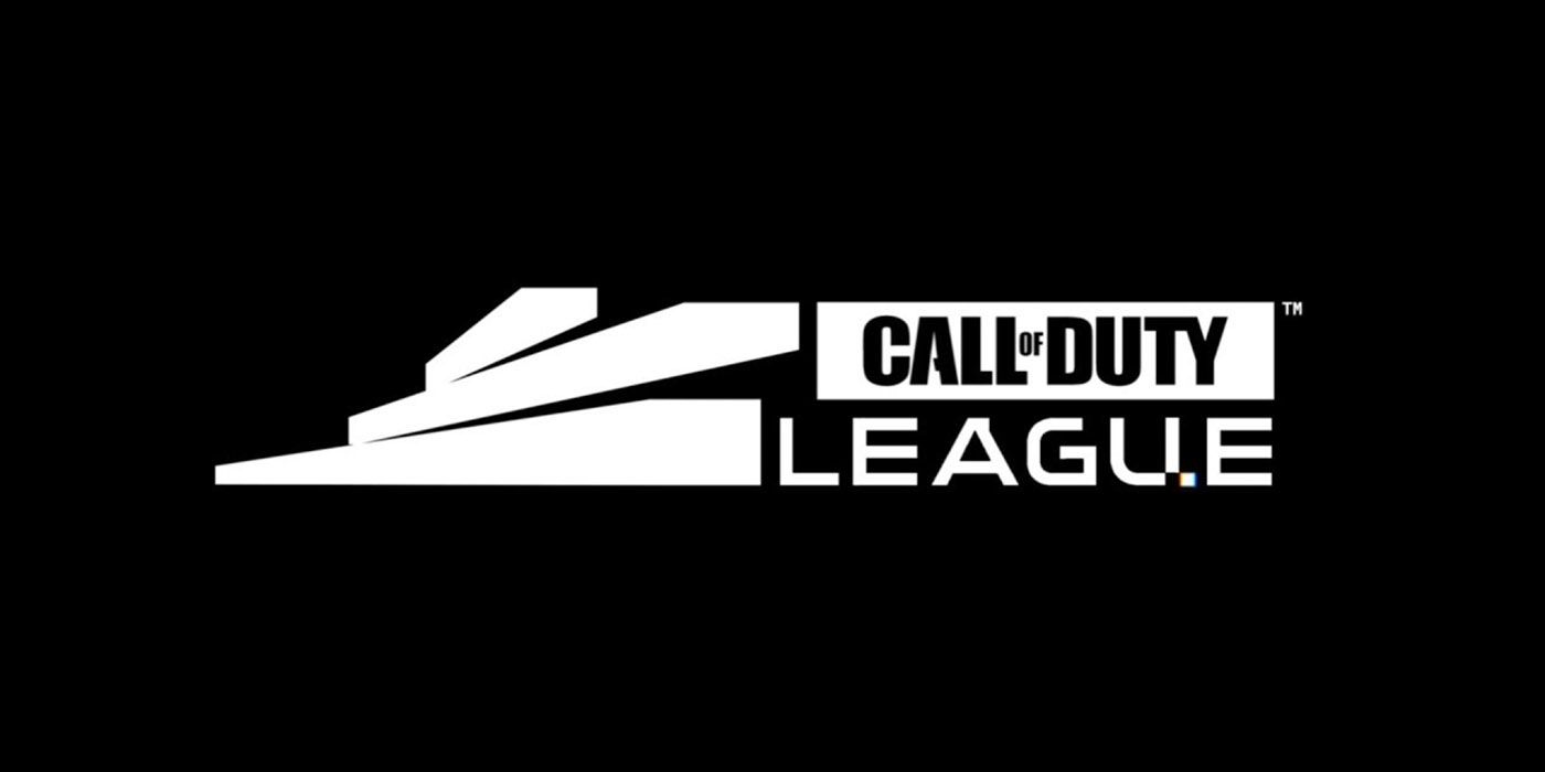 call of duty league logo black background