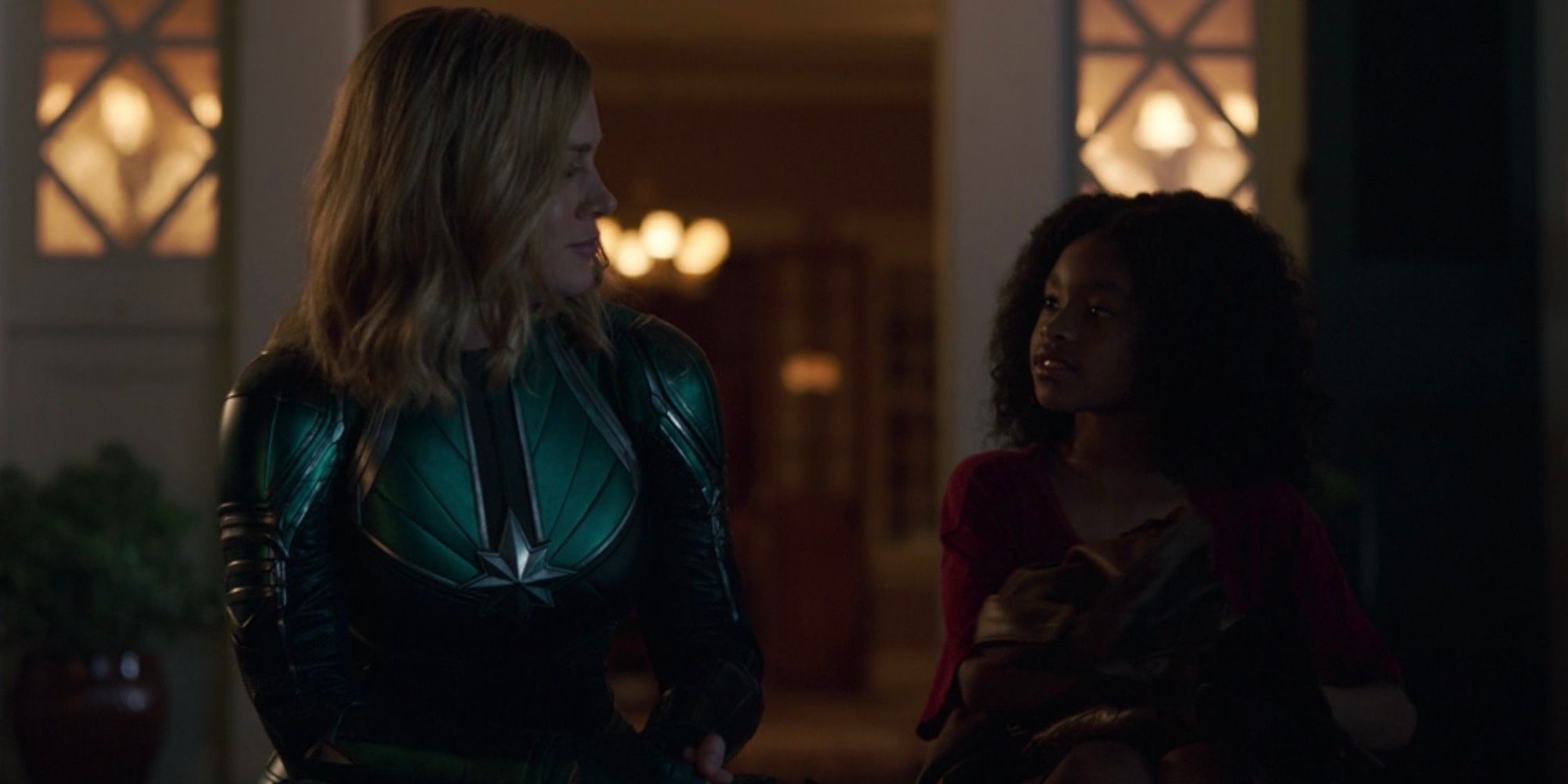 captain marvel and young monica rambeau