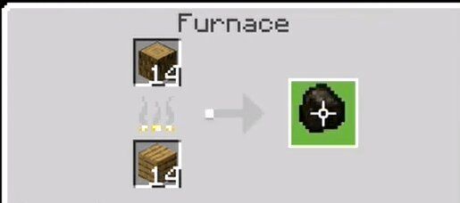 how to make charcoal minecraft