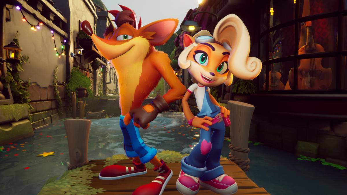 Crash Bandicoot and Coco
