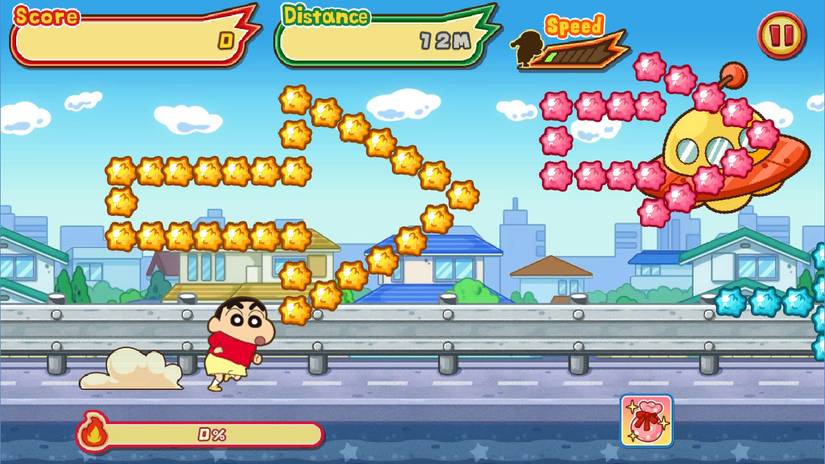 Crayon Shin-chan Endless Runner Switch