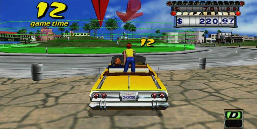crazy taxi screenshot