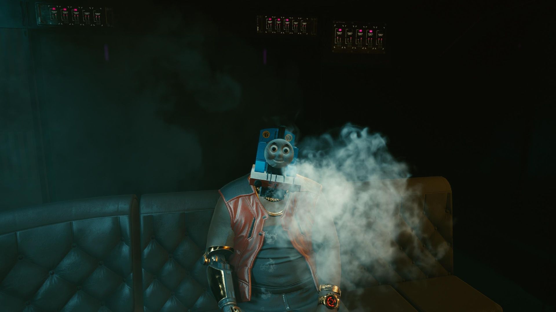 Cyberpunk 2077 Mod Adds Thomas the Tank Engine
