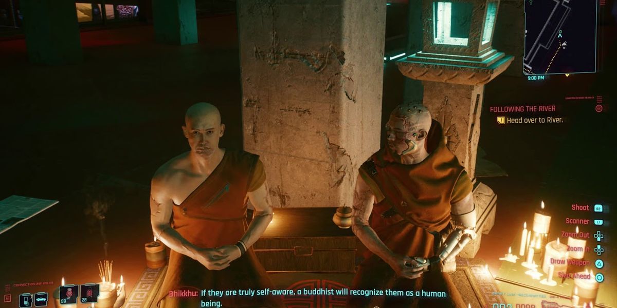 cyberpunk monks