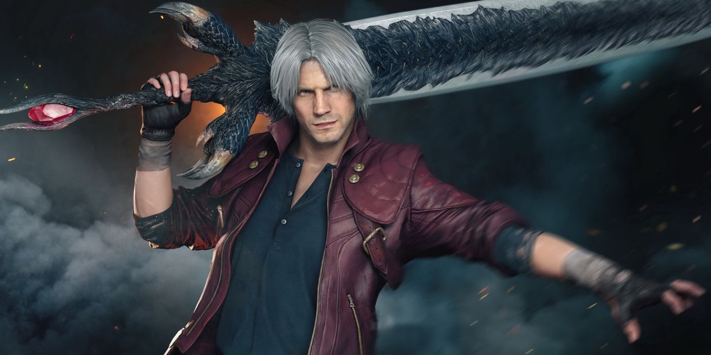 dante devil may cry 5 armed with us sword